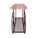 Francie - Accent Table - Oak & Antique Gray