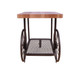 Francie - End Table - Oak & Antique Gray