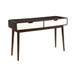 Christa - Sofa Table - White & Espresso