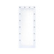 Lindy - Floor Mirror With Lights - White