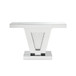 Nysa - Accent Table - Mirrored - Wood - 32"