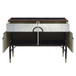 Brancaster - Console Cabinet - Top Grain Leather & Aluminum