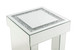 Noralie - 16" End Table With Faux Diamonds - Mirrored