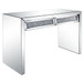 Noralie - Console Table Faux Diamonds - Mirrored