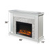 Laksha - Fireplace - Mirrored & Stone