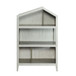 Doll - Cottage Bookshelf - Weathered White & Washed Gray - 50"