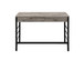 Disho - Writing Desk With USB - Light Weathered Oak & Black