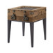 Kolin - Accent Table - Rustic Oak & Matte Gray