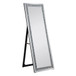 Noralie - 63" X 22" Floor Mirror - Mirrored & Faux Diamonds