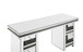 Noralie - Writing Desk - Mirrored & Faux Diamonds
