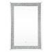 Noralie - 47" Accent Mirror With LED - Mirrored & Faux Diamonds