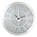 Noralie - Wall Clock - Mirrored & Faux Diamonds