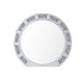 Noralie - 29" Accent Mirror - Mirrored & Faux Diamonds