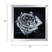 Talisha - Wall Art - Mirrored & Faux Crystal Rose