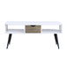 Halima - Coffee Table - White & Black