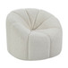 Osmash - Chair With Swivel - White Teddy Sherpa
