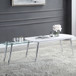 Patina - Coffee Table - White & Chrome