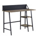Garima - Writing Desk - Rustic Oak & Black