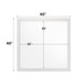 Casilda - Mirror - White
