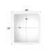Perse - Mirror - White
