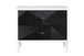 Dubni - Accent Table - White & Black