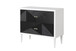 Dubni - Accent Table - White & Black