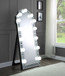Noralie - 63" Accent Floor Mirror - Mirrored & Faux Diamonds