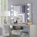 Sliverfluff - Mirror With Light - Mirrored & Champagne