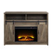 Tobias - Fireplace - Rustic Oak Finish - 38"