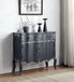 Deianira - Console Cabinet - Antique Gray