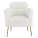 Connock - Accent Chair - White Teddy Sherpa