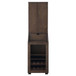 Bones - Dartboard Cabinet Ssg-120405 Cabinet With Dartboard - Dark Brown