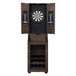 Bones - Dartboard Cabinet Ssg-120405 Cabinet With Dartboard - Dark Brown