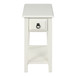 Jeana - Accent Table - White