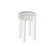 Ornat - End Table - Mirrored & Faux Diamonds - 24"