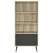 Maeve - 3-Shelf Bookcase With Drawers - Distressed Pine