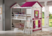 Sweetheart Tent Bunkbed Twin over Twin Size in Pink
Donco Kids, 1570-TTWP_1575-TP