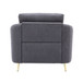 Yuina - Chair - Gray Linen