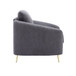Yuina - Loveseat - Gray Linen