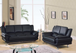 Sofa and Loveseat Set Anne Leather by Global United Furniture U9908