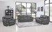 Sofa and Loveseat Set Lila Leather Gel by Global United Furniture U4572