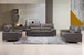 Sofa and Loveseat Set Yara Leather by Global United Furniture U9399