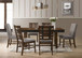 Isaac Dining Room Set in Brown SET -D8002 by Global United Furniture