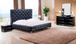 Rome Bedroom Set in Black SET-ROM by Global United Furniture