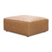 Form - Leather Ottoman - Sonoran Tan