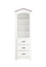 Tree House - Bookcase Cabinet - Pink & White