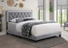 MARIANA GRAY BED FRAME AND MATTRESS SET NEI-B9336-Mariana-Queen/Pastel-Q by KM Home