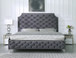 LEILAH GRAY BED FRAME AND MATTRESS SET BM-PK-LEILAH-GRY by Kassa Mall