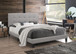 RIGBY GRAY BED FRAME AND MATTRESS SET 5283GY-Q/Pastel-Q by KM Home