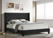 AYLA BLACK BED FRAME AND MATTRESS SET HH-775-Black-Q/Pastel-Q by KM Home